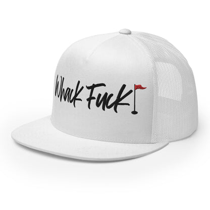 Whack Fuck Trucker Cap Black