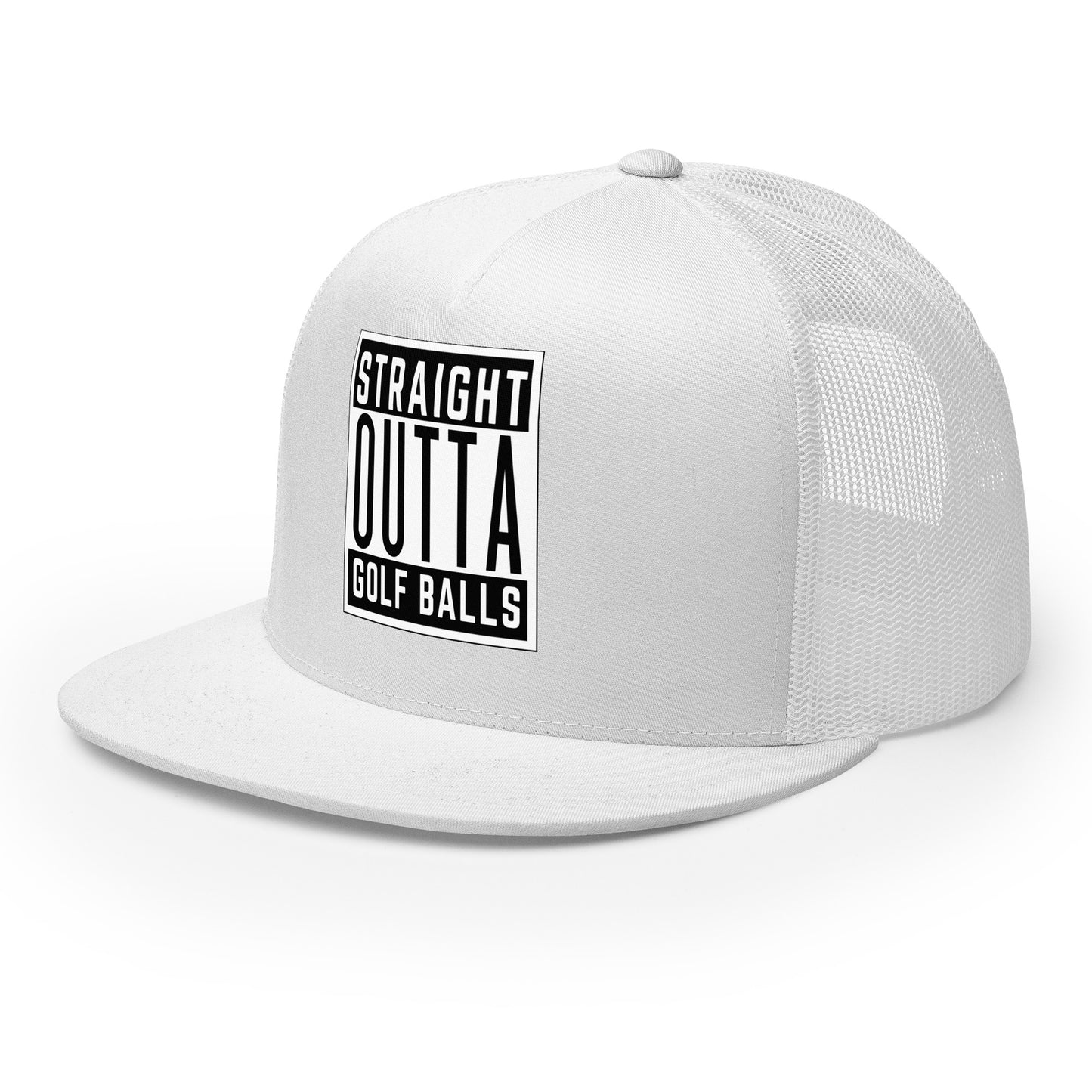 Straight Outta Golf Balls Trucker Cap