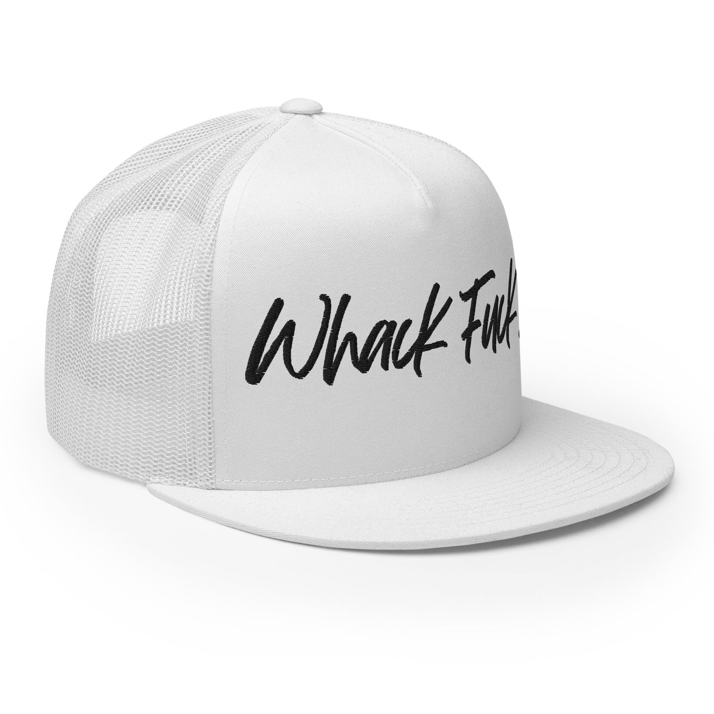 Whack Fuck Trucker Cap Black