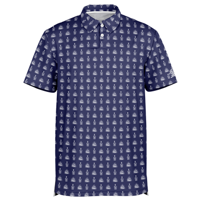 Tequila Polo - Blue / White