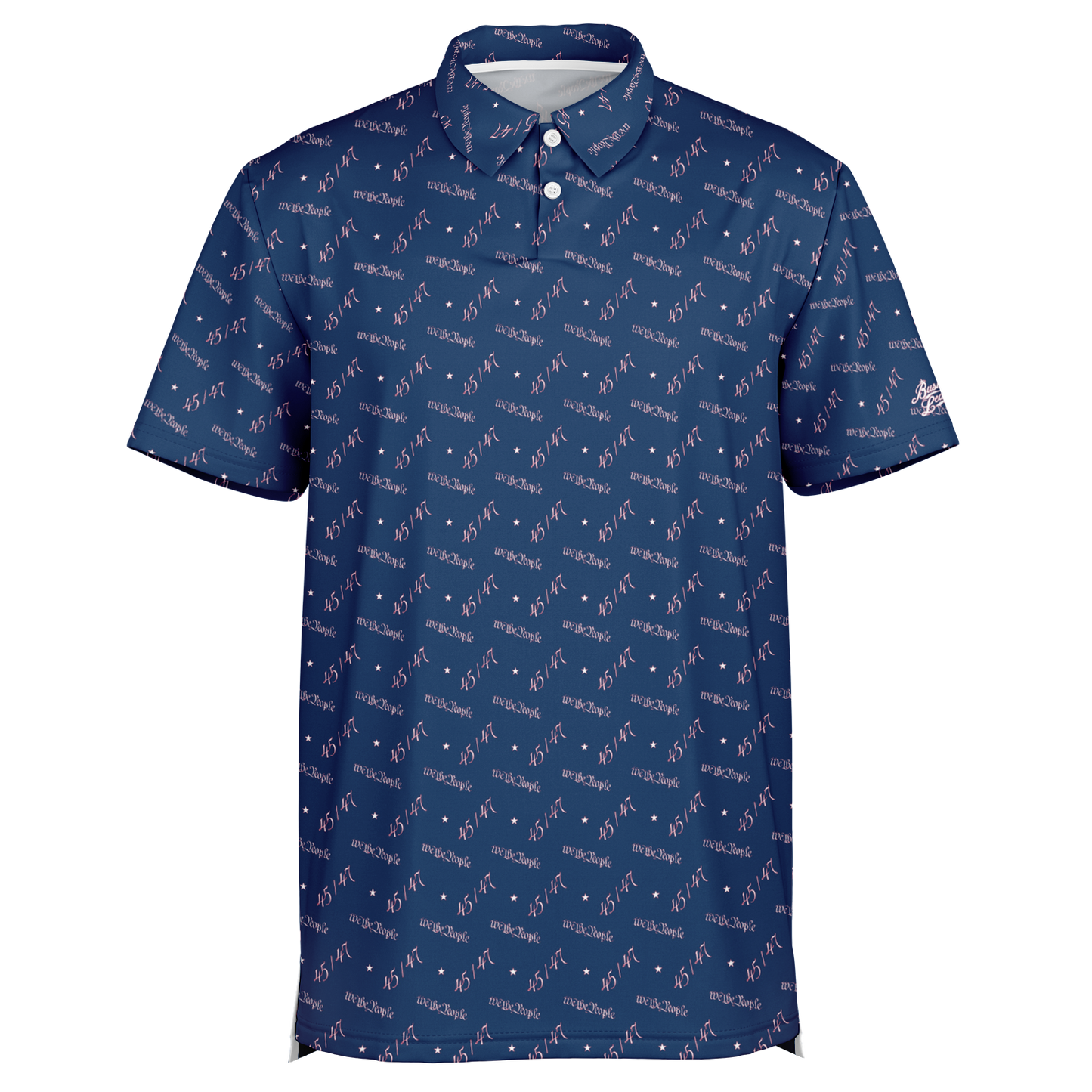 45/47 We The People Golf Polo