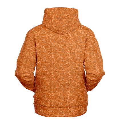 The Desert Athletic Hoodie - Orange White