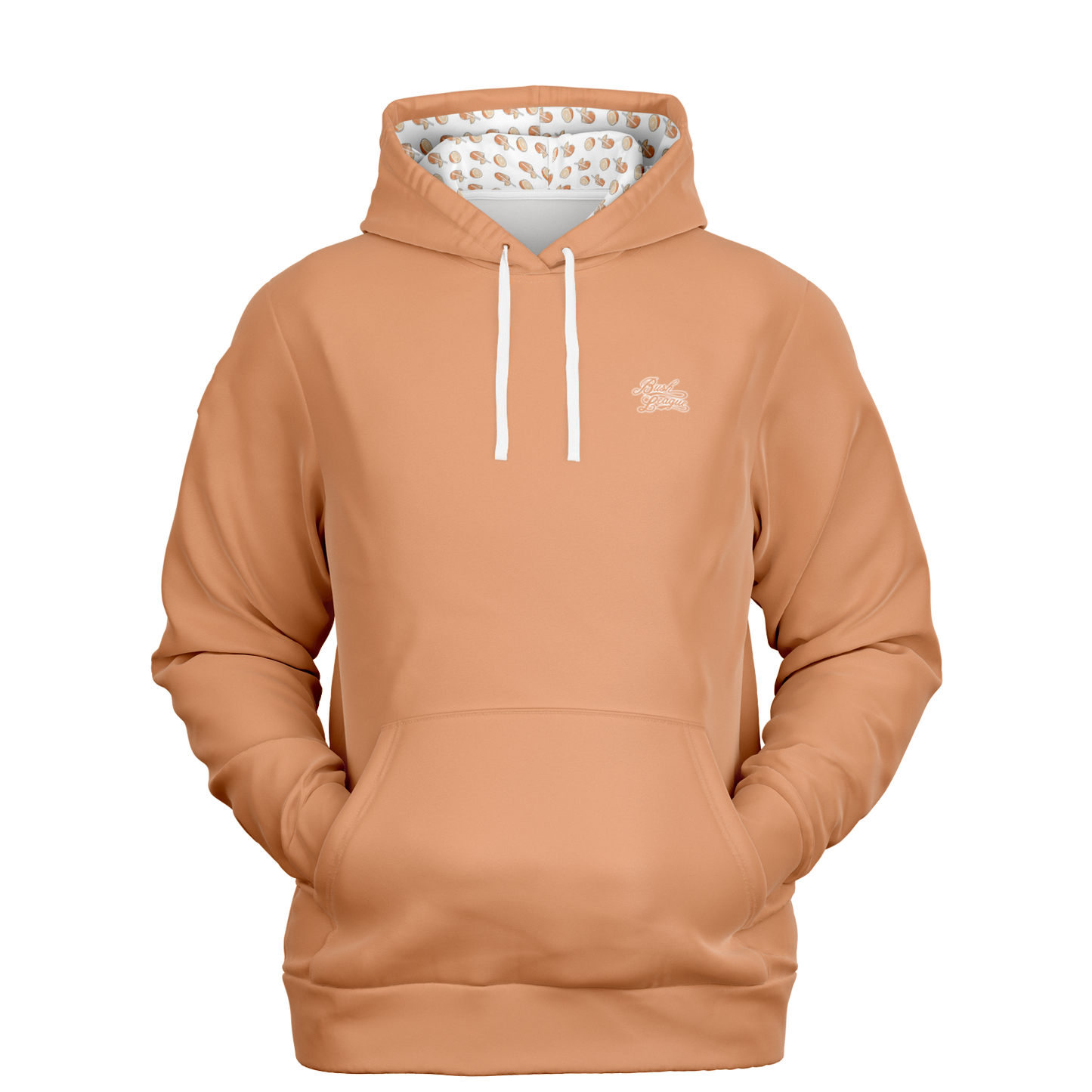 Orange Cocktail Athletic Hoodie - Solid