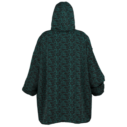 The Desert Huge Hoodie - Teal