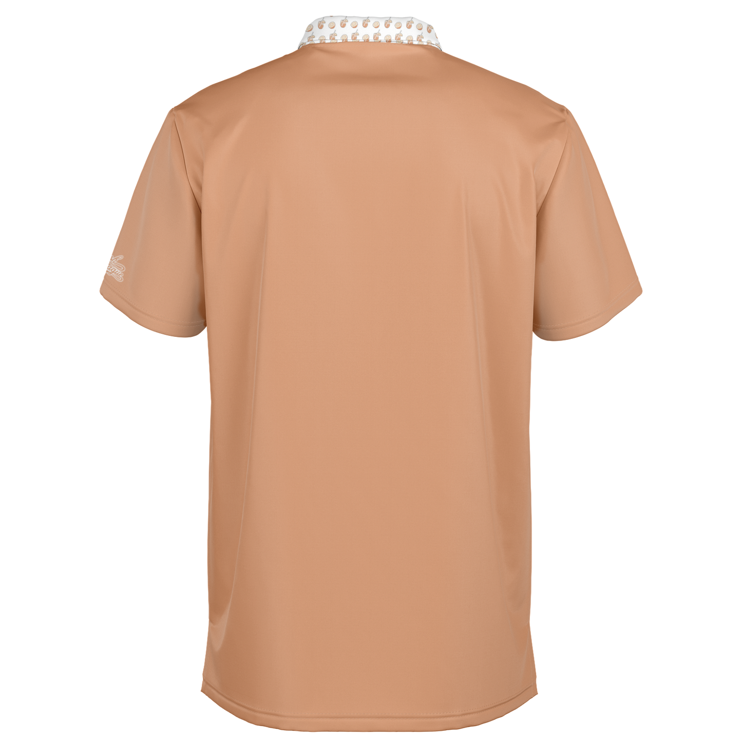 Orange Cocktail Polo Shirt - Solid