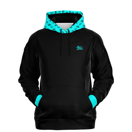 Tequila Hood - Black / Teal