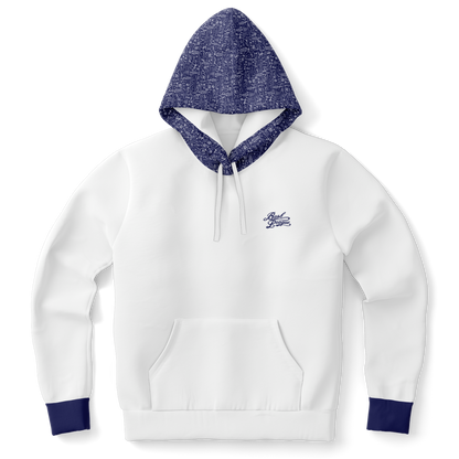 The Desert Hoodie - White / Blue