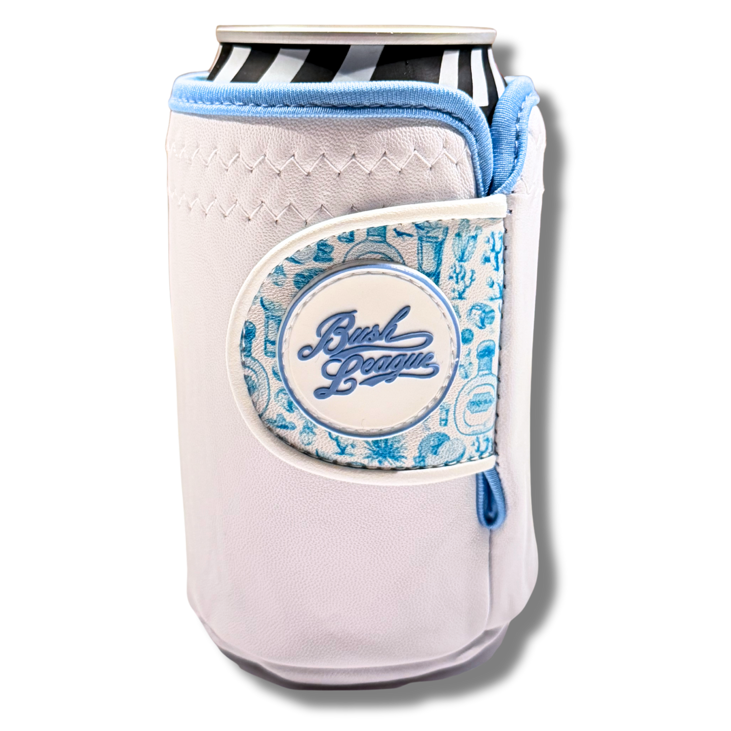 Tequila Blanco Beer Glove - Leather Can Cooler