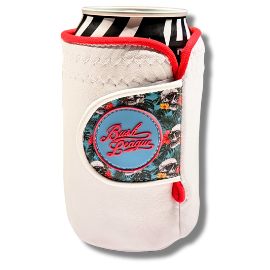 Smokin Skulls Beer Glove - Leather Can Cooler