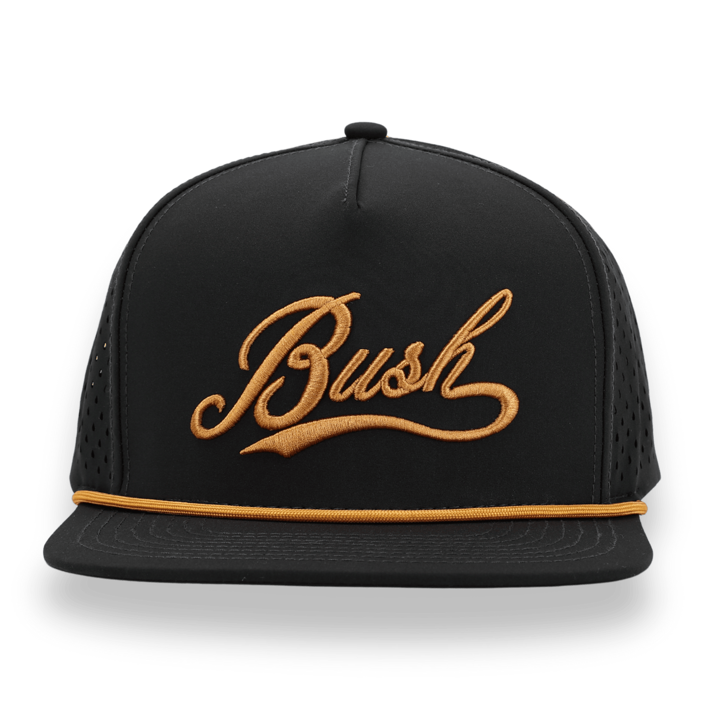 Bush Flat Bill Hat - Black Copper