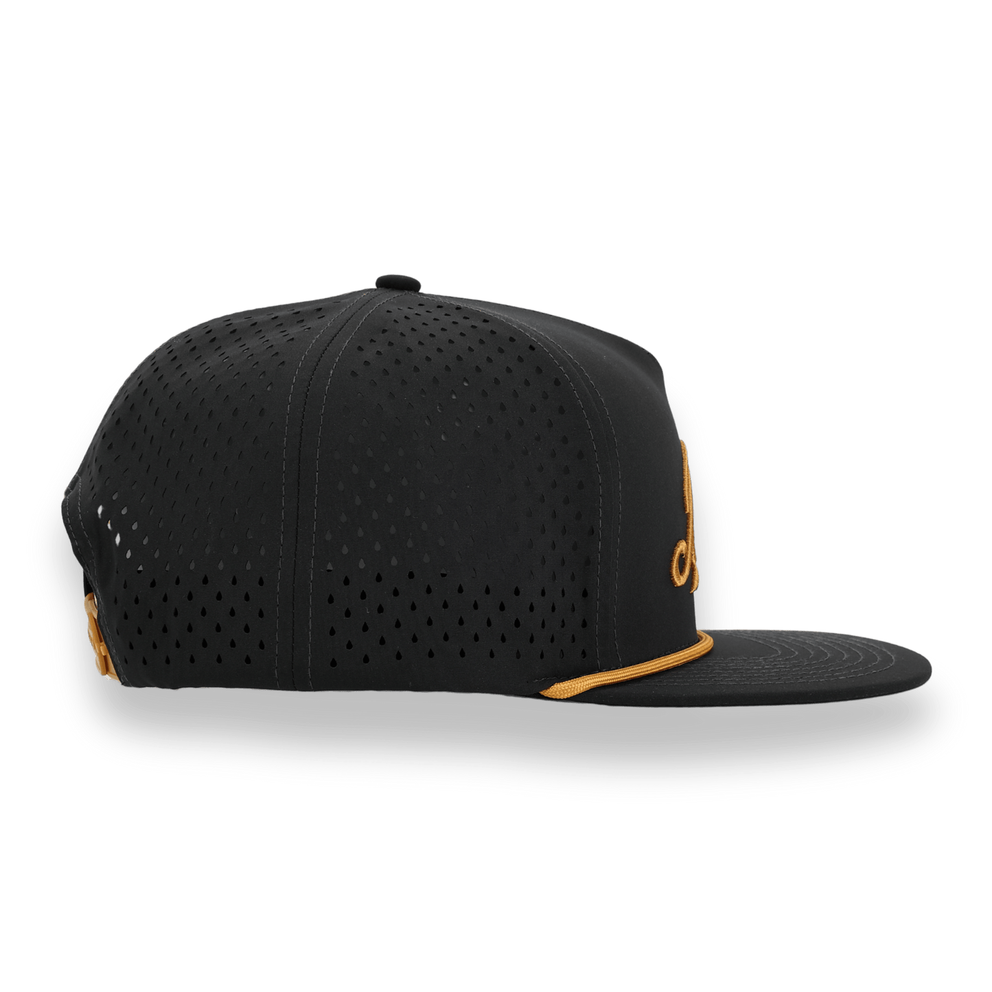 Bush Flat Bill Hat - Black Copper