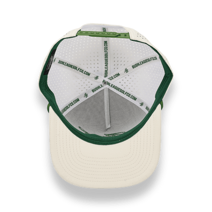 Bush Flat Bill Hat - White / Green