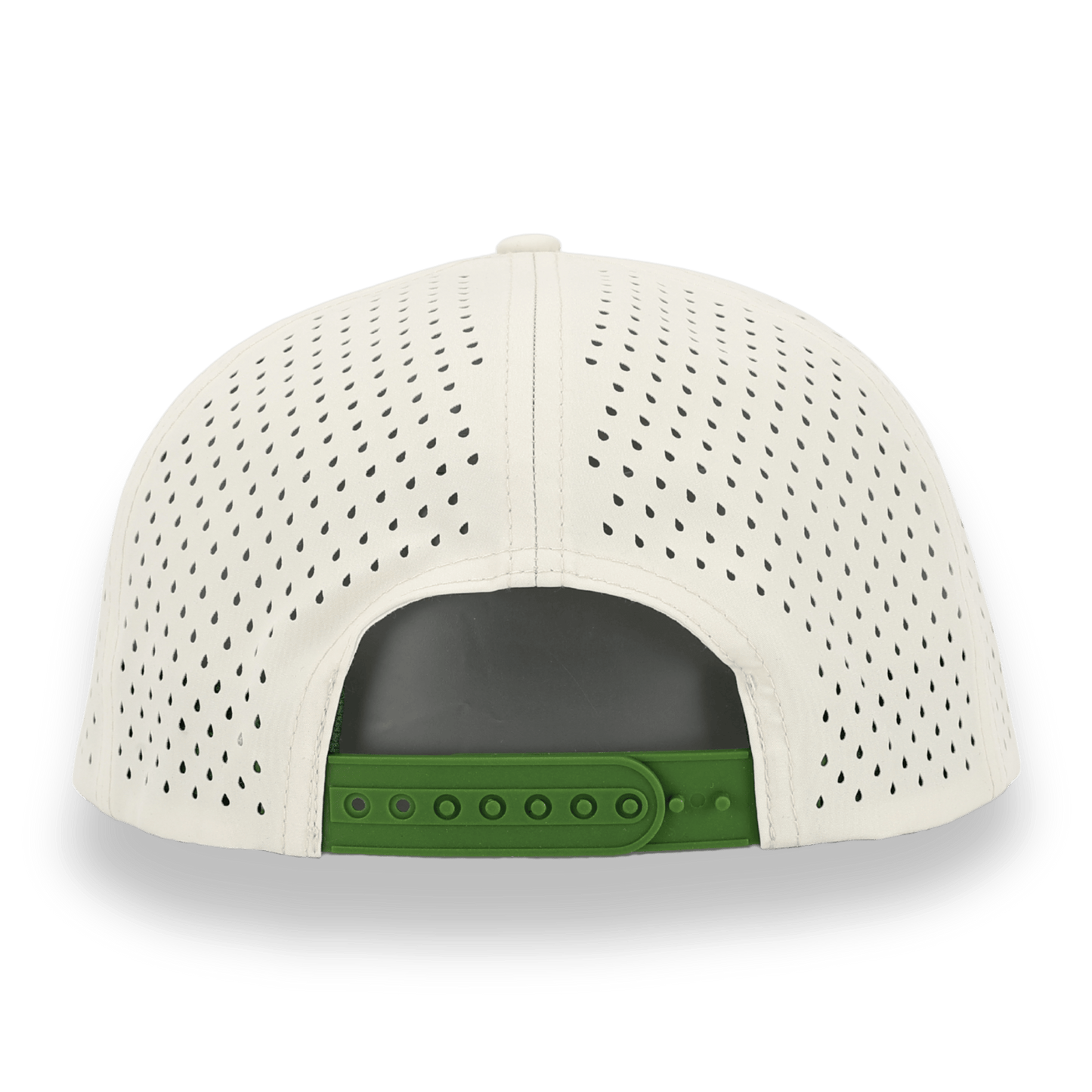 Bush Flat Bill Hat - White / Green