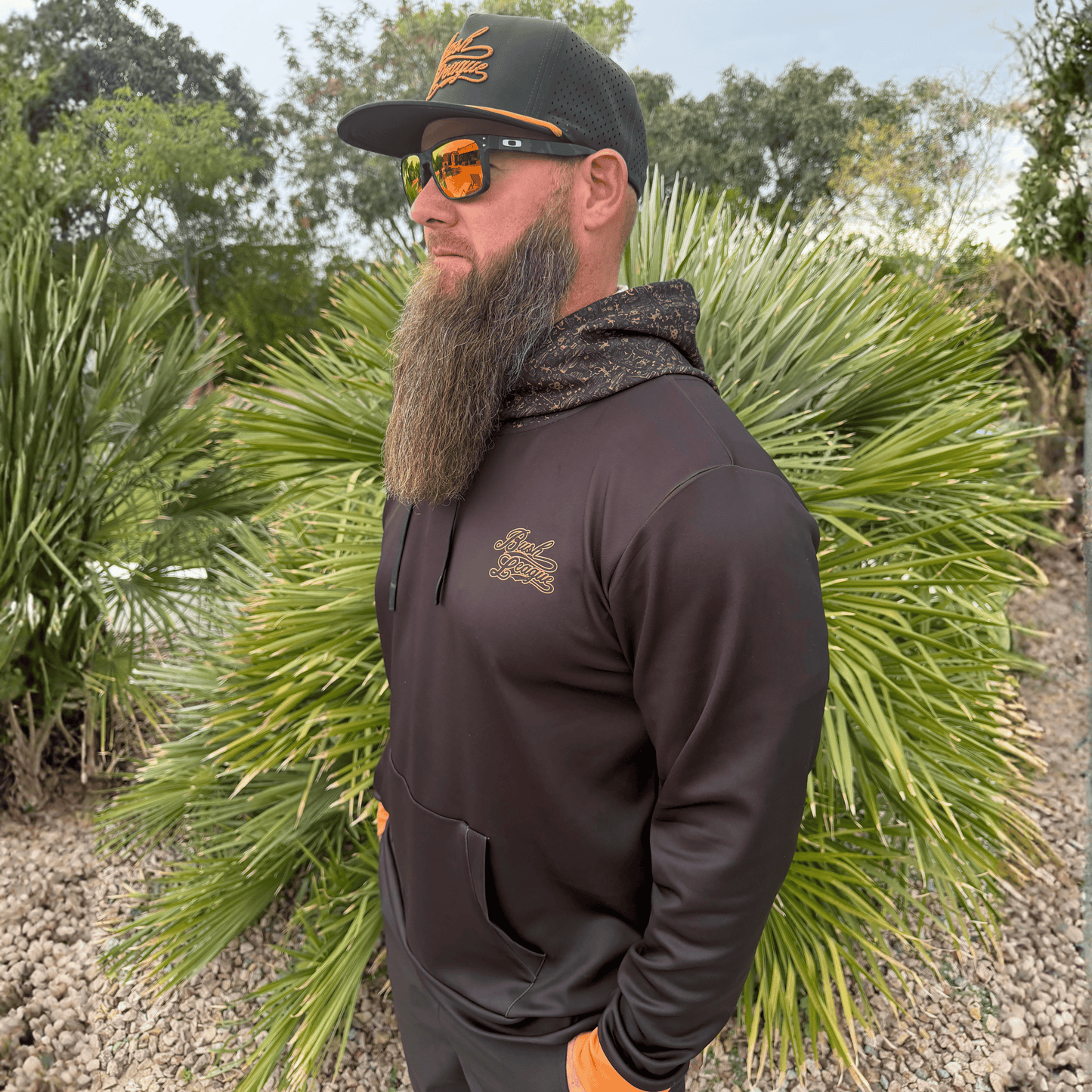 The Desert Hoodie - Black / Copper