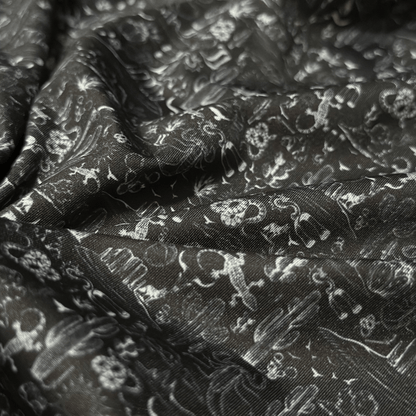 The Desert Golf Polo - Black / Silver