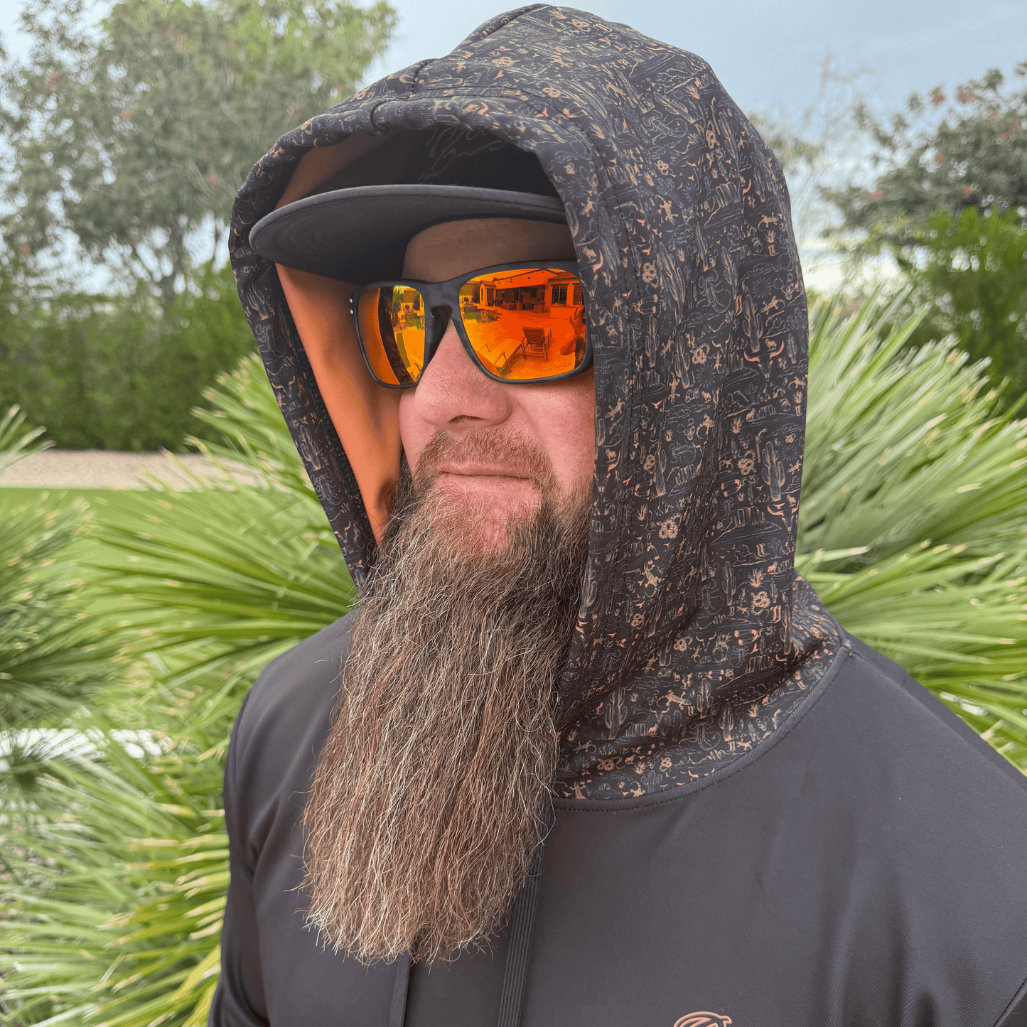 The Desert Hoodie - Black / Copper