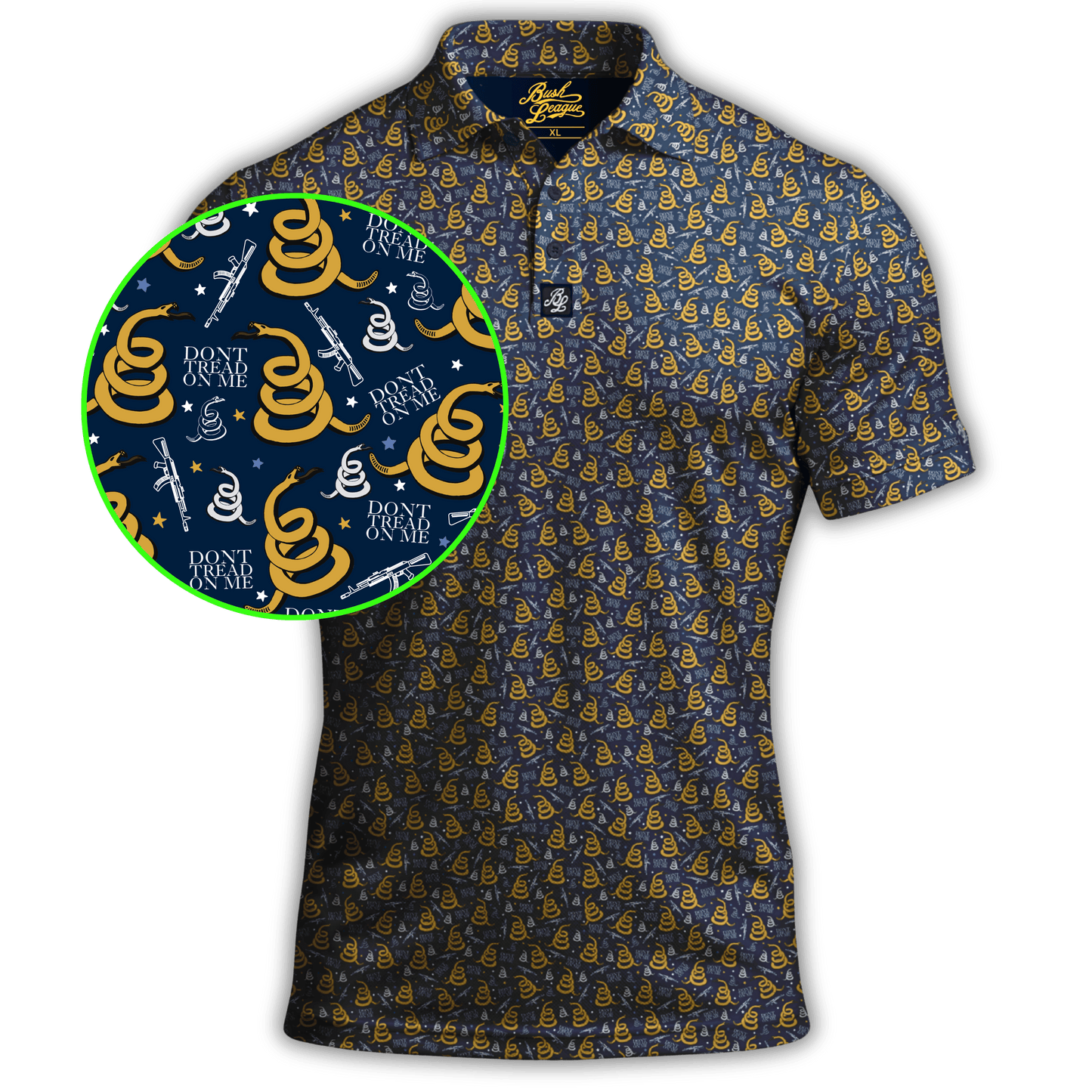 Don't Tread On Me Golf Polo