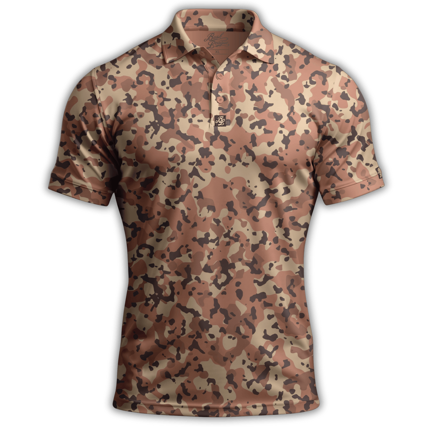 *NEW* Dune Camo Golf Polo