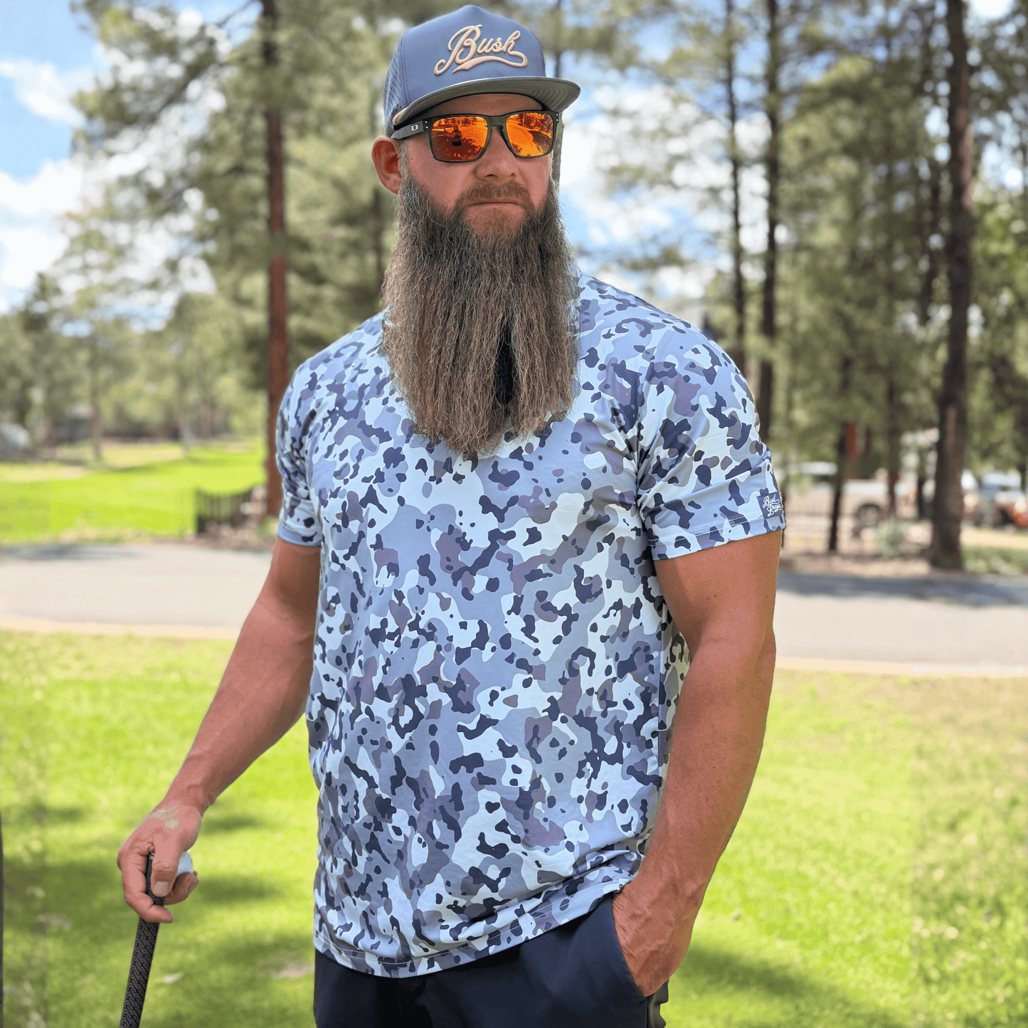 *NEW* Dusk Camo Golf Polo