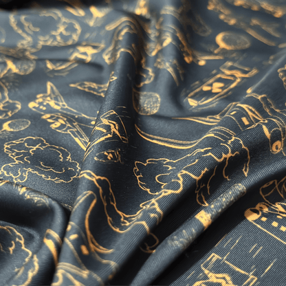 Dropping Bombs Golf Polo - Grey / Copper