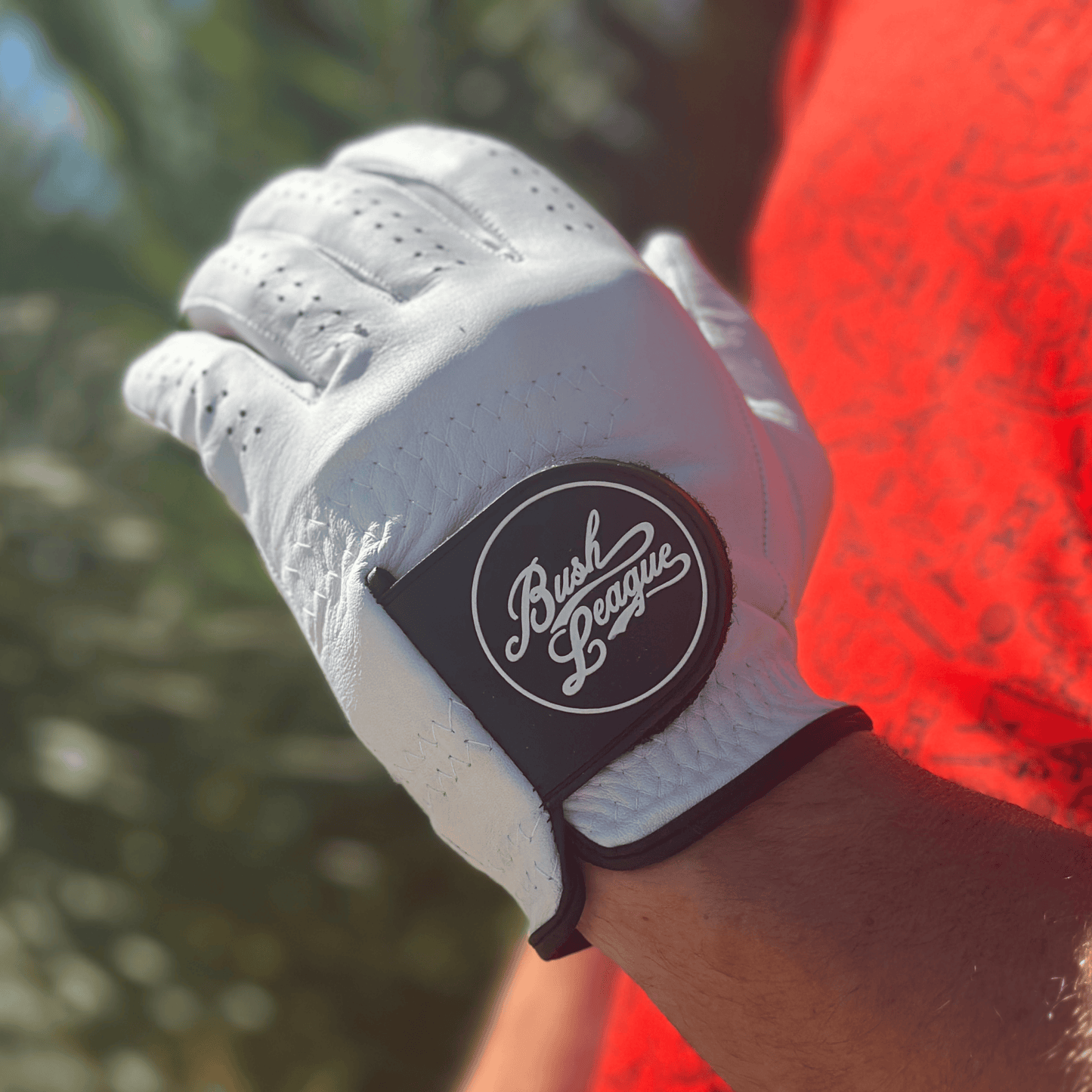 Bush League Golf Glove - White