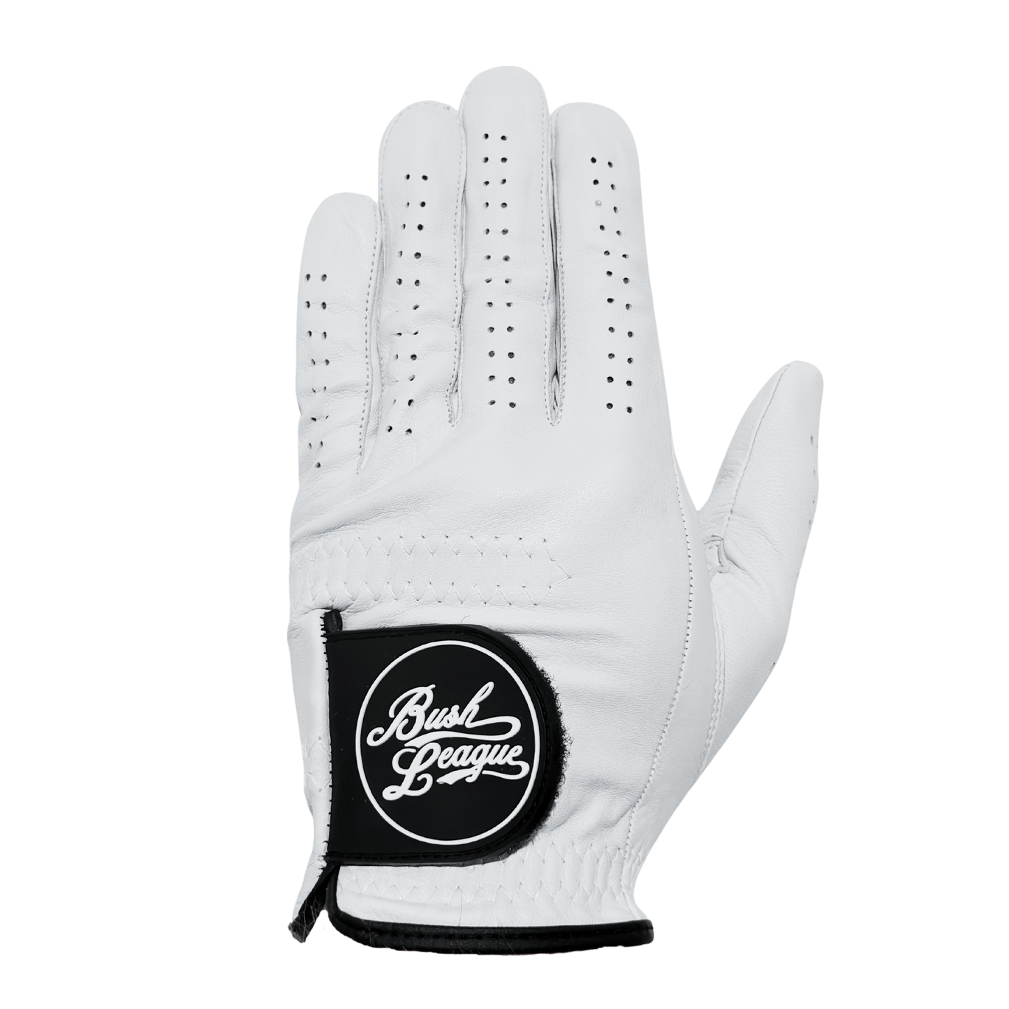 Bush League Golf Glove - White