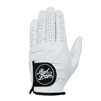 Bush League Golf Glove - White