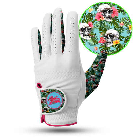 Smokin Skulls Golf Glove