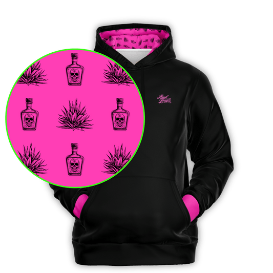 Tequila Hood - Black / Pink