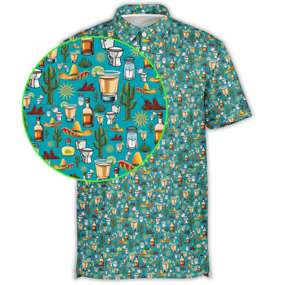 Tequila Golf Polo- Front
