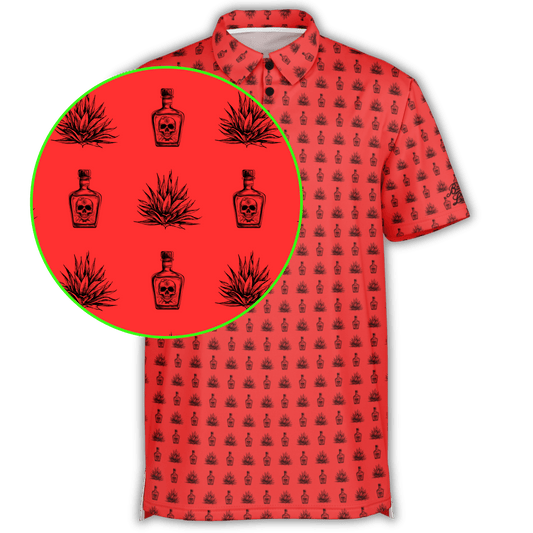 Tequila Polo - Red / Black