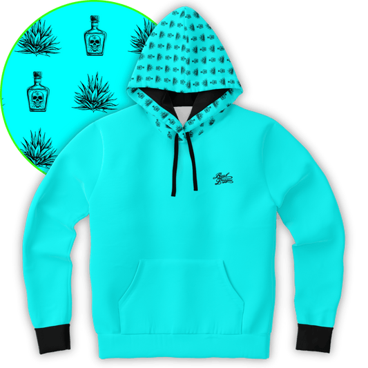 Tequila Hood - Teal / Black