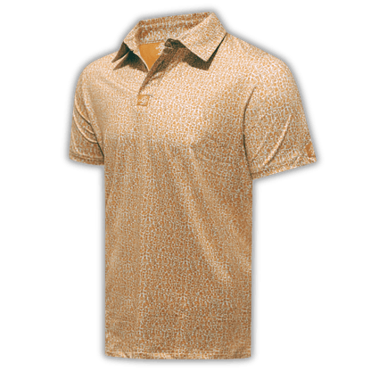 Tequila golf shirt. View from front side. 