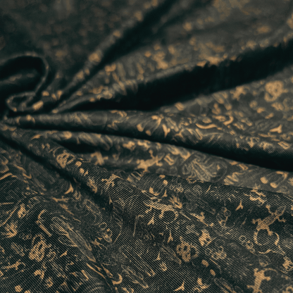 Men's Desert Golf Shirt in dark grey and copper