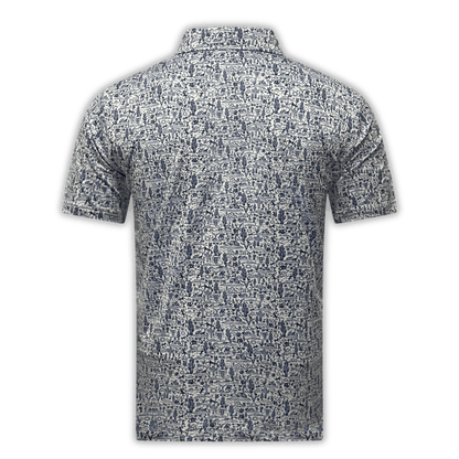 The Desert Golf Polo - White