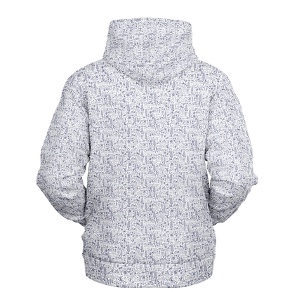 The Desert Athletic Hoodie - White / Blue