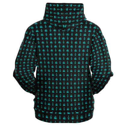 Tequila Full Zip - Black / Teal