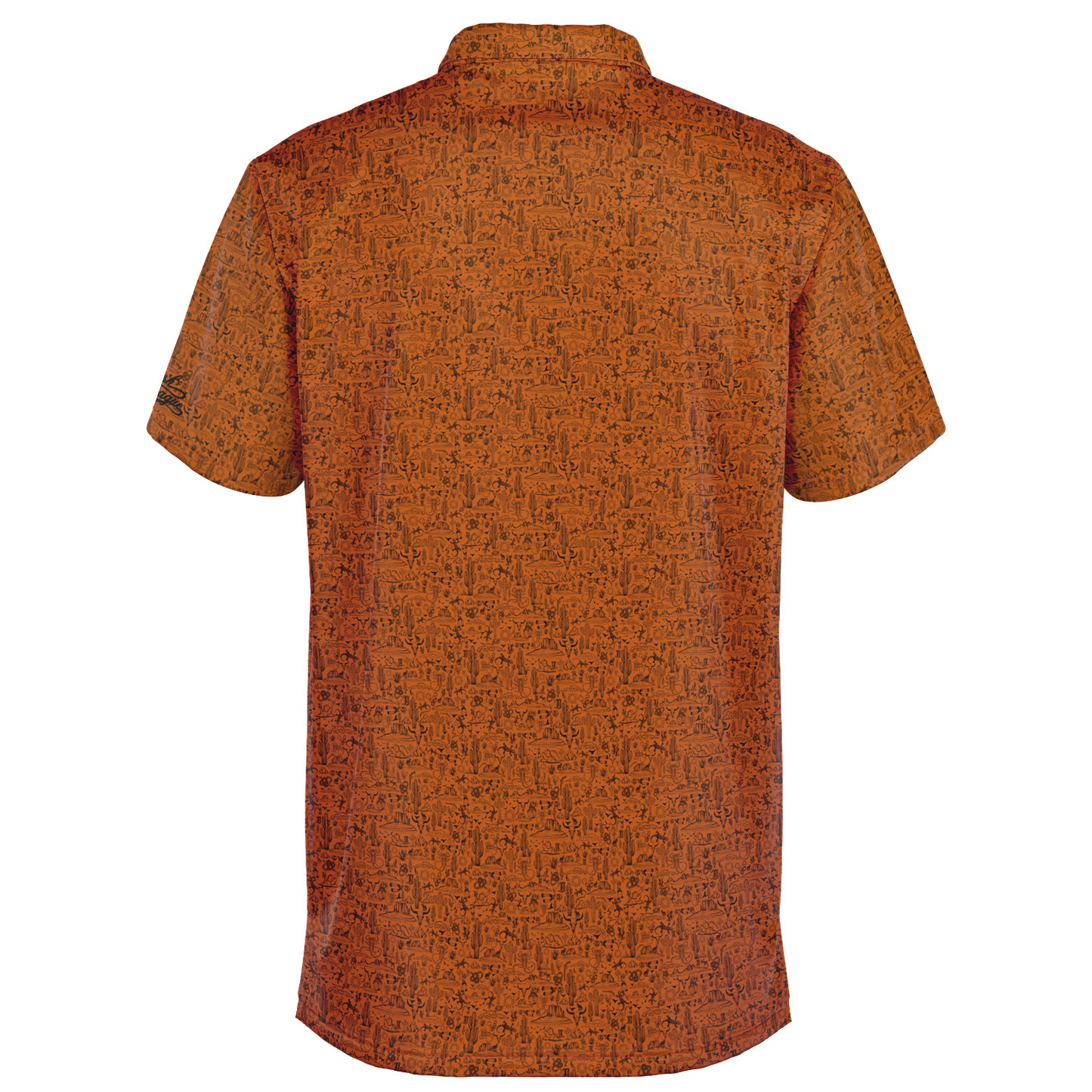 The Desert Golf Polo - Burnt Orange