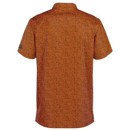 The Desert Golf Polo - Burnt Orange