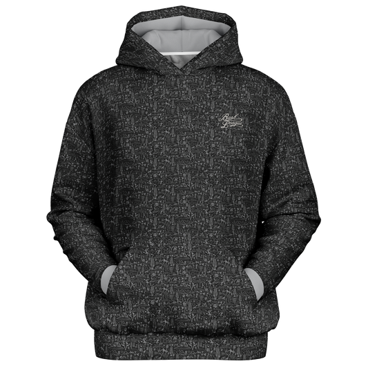 The Desert Oversized Hoodie - Black / Grey