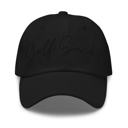 Golf Sucks Dad Hat