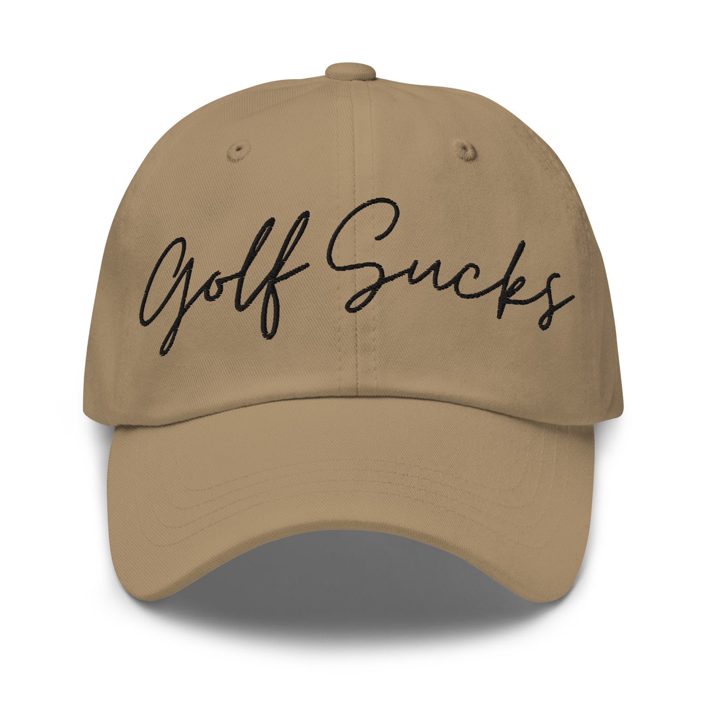 Golf Sucks Dad Hat