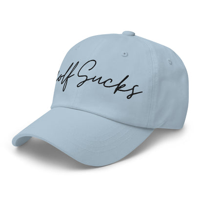 Golf Sucks Dad Hat