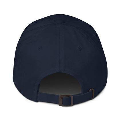 Breakfast Ball Dad Hat White