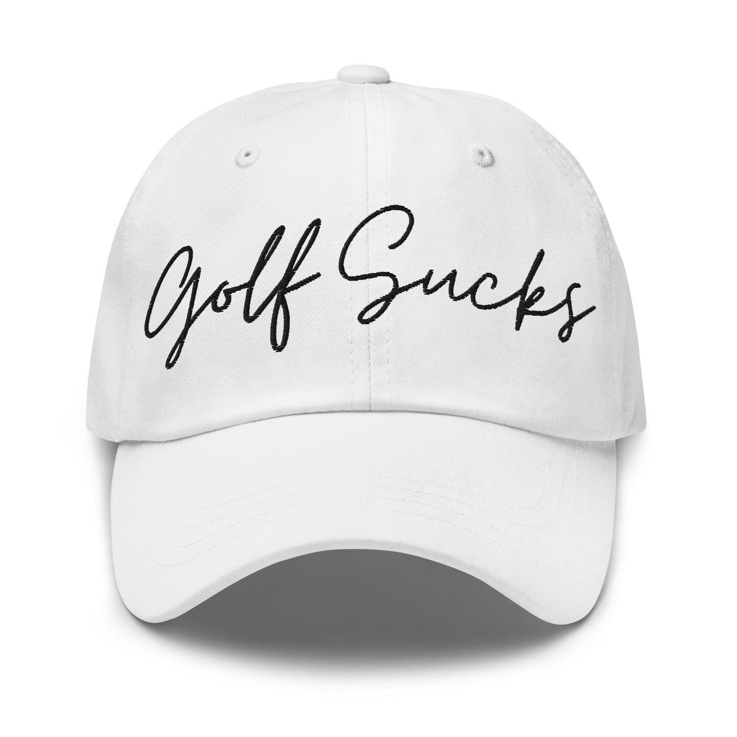 Golf Sucks Dad Hat