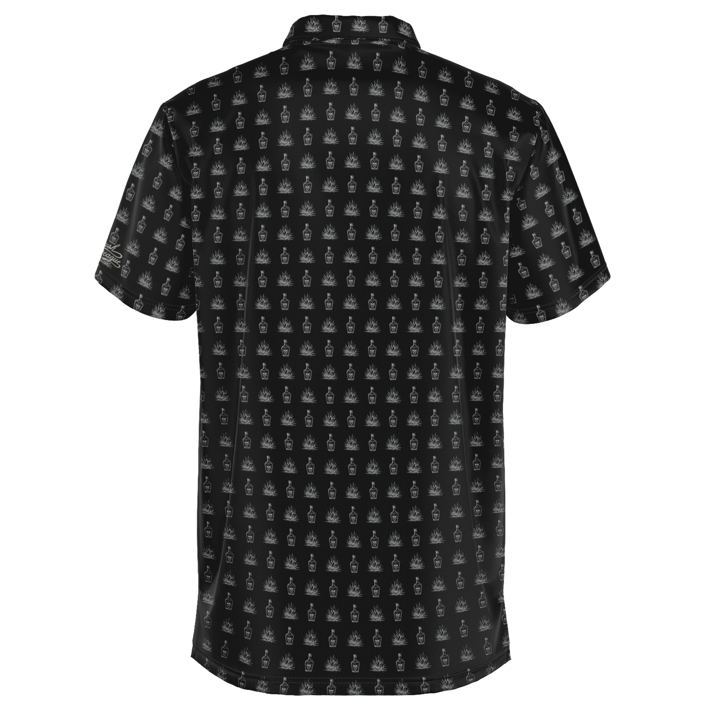 Tequila Golf Polo - Black / Grey