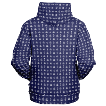 Tequila Full Zip - Blue / White