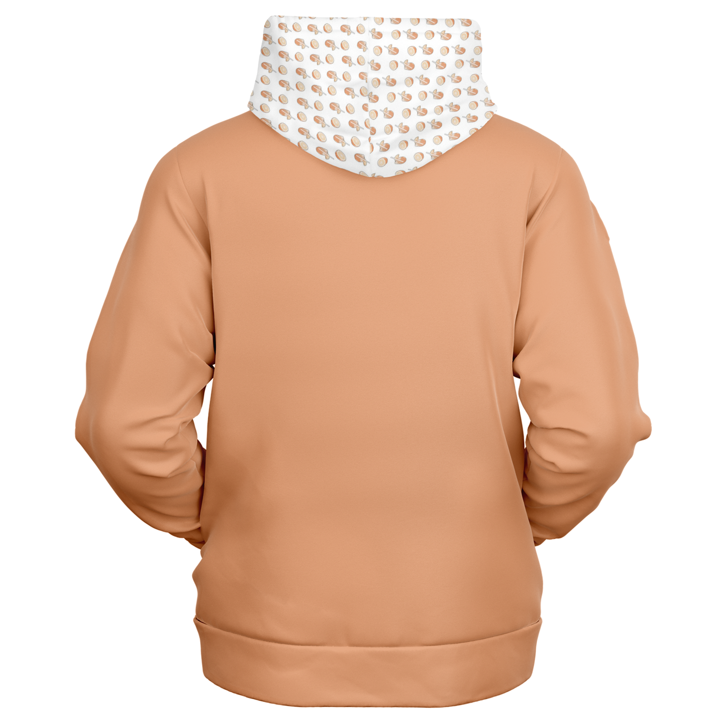 Orange Cocktail Hood Full Zip