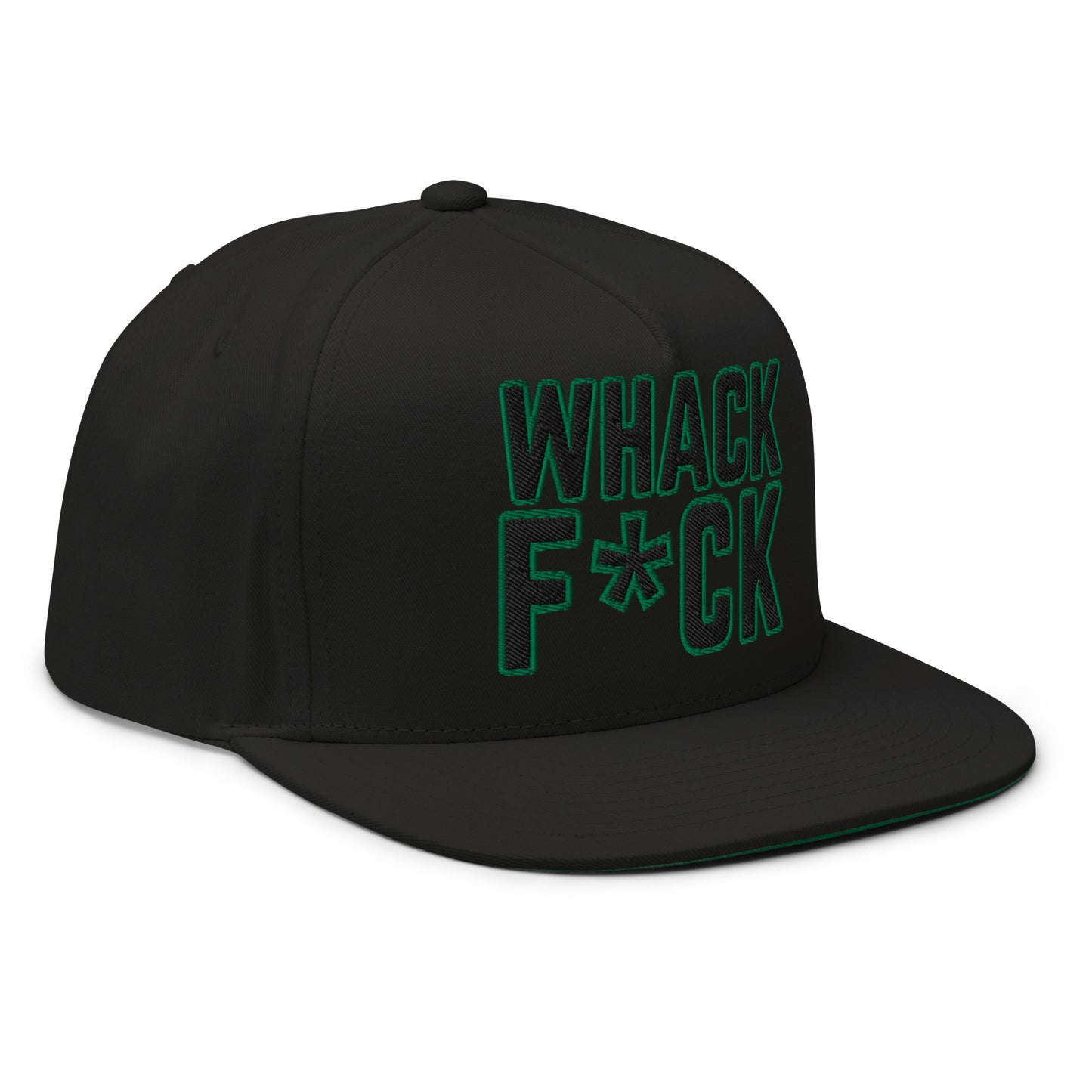 WHACK F*CK Chronic Flat Bill Cap