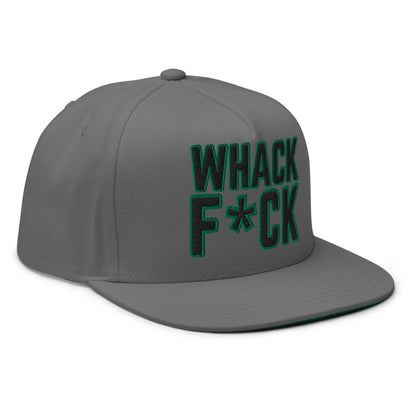 WHACK F*CK Chronic Flat Bill Cap